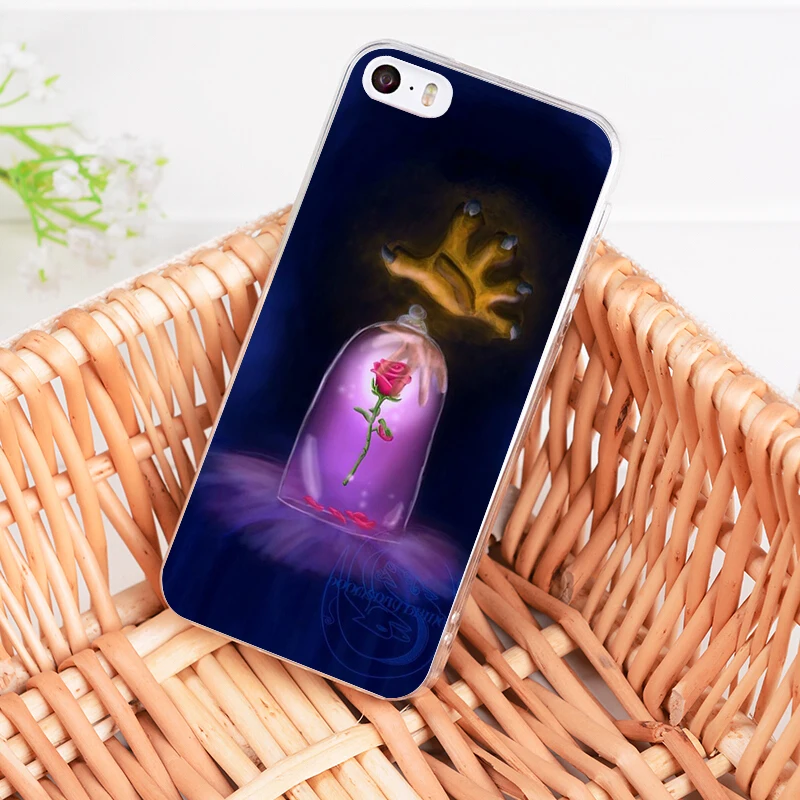 MaiYaCa для iphone 7 6 X XR XS MAX чехол beauty Beast Rose Princess Art CoquePhone чехол для iphone 8 6S Plus 5s SE - Цвет: 13