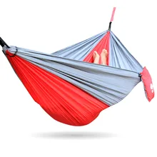 Серый и красный цвета серый гамак 260*140 см мебель нагрузка 300 кг