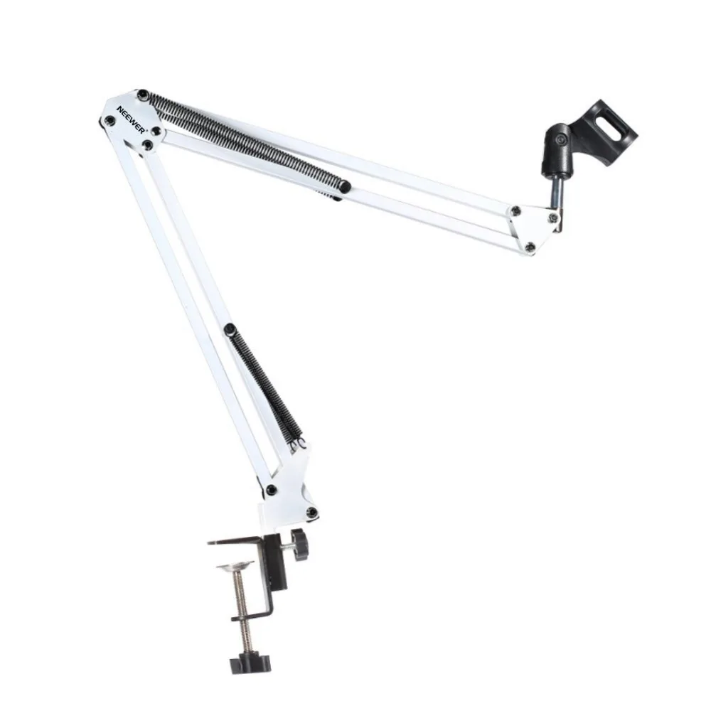 Günstig NEEWER Weiß Broadcasting Studio Mikrofon Suspension Boom Scissor schwenkarm, erweiterte bis zu 80 cm (31,5 \