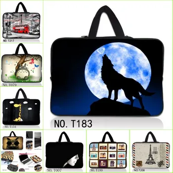 

Neoprene Sleeve Bag Case Pouch w/ Hide Handle For 10" 9.7" 12" 13" 13.3" 14" 15" 15.4" 15.6" 17.4" 16.5" Laptop Notebook Tablet