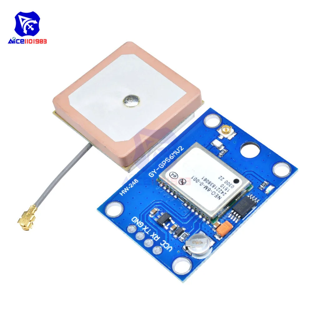 GY-gps 6MV2 NEO-6M gps модуль NEO6MV2 встроенный EEPROM APM2.5 антенна 3 V-5 V RS232 ttl доска для Arduino игровые джойстики