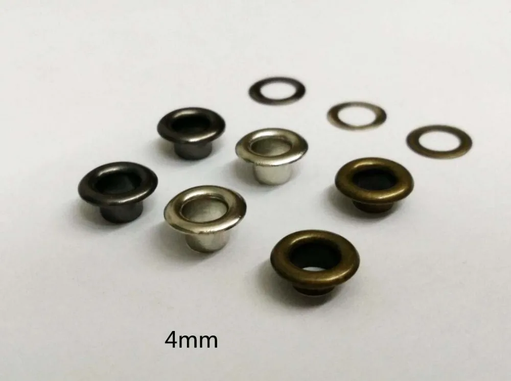 4mm brass eyelets