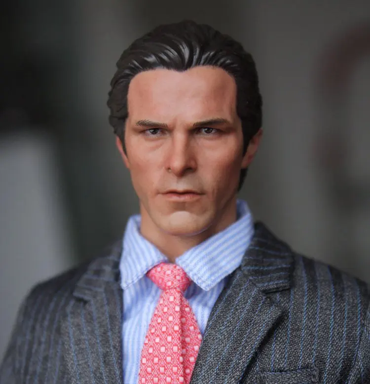 Фигурка Мужская в масштабе 1:6 аксессуары Бэтмен Брюс Уэйн Кристиан Бэйл голова