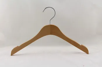

[Free Shipping] New Style! Natural Wood Cloth Hanger for Lady (12 Pieces/Lot)