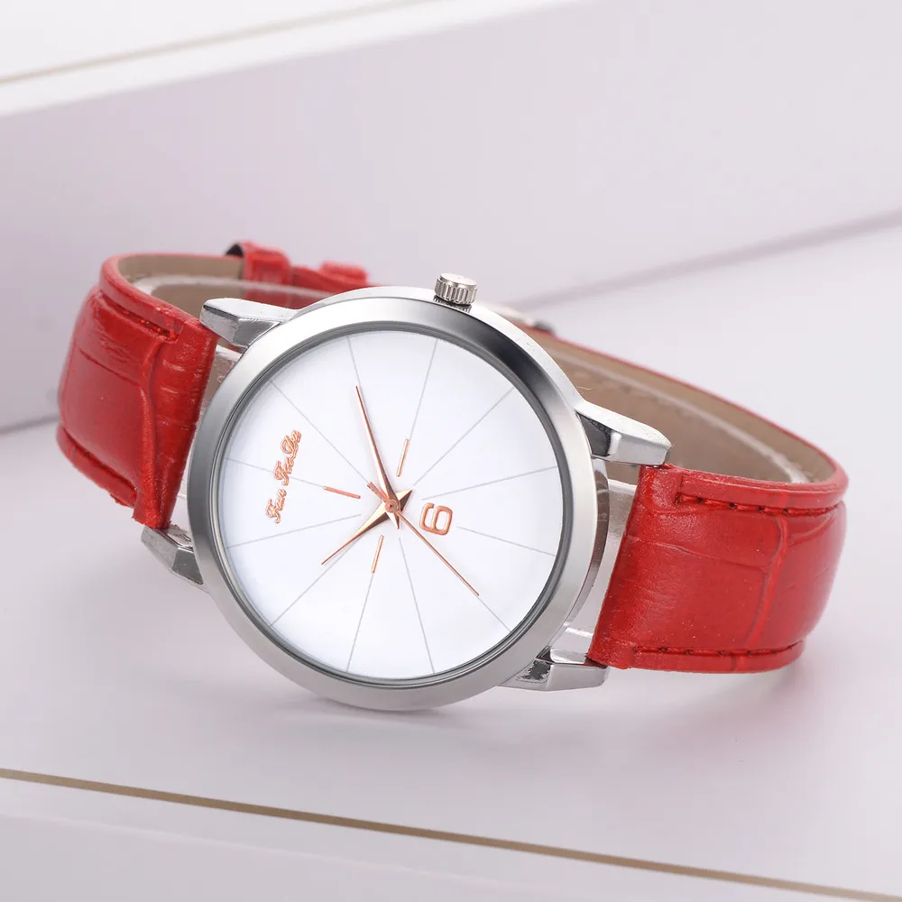2019 новые Reloj de dama модные женские часы с простым принтом повседневные Кварцевые