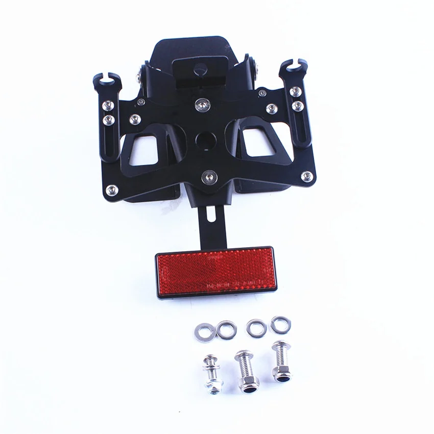 

Holder Fender Eliminator License Plate Bracket Kit For Yamaha YZF R3 R25 2015 2016 Black