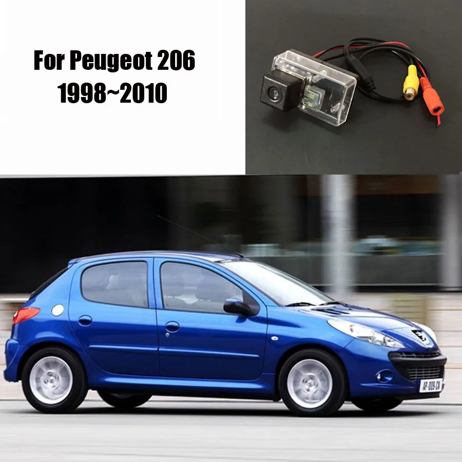 

Thehotcakes Car Parking Camera / Reverse Camera For Peugeot 206 1998~2010 / RearView Camera / License Plate Lamp OEM
