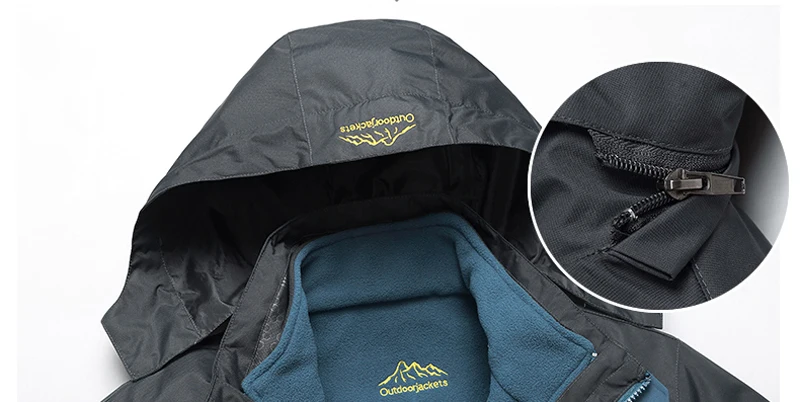3 in 1 Men Hiking Jackets (8)