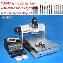 Hot 3040 Ballscrew cnc router , wood carving router , mini cnc engraving machine , PCB milling machine , cnc engraver , mach3