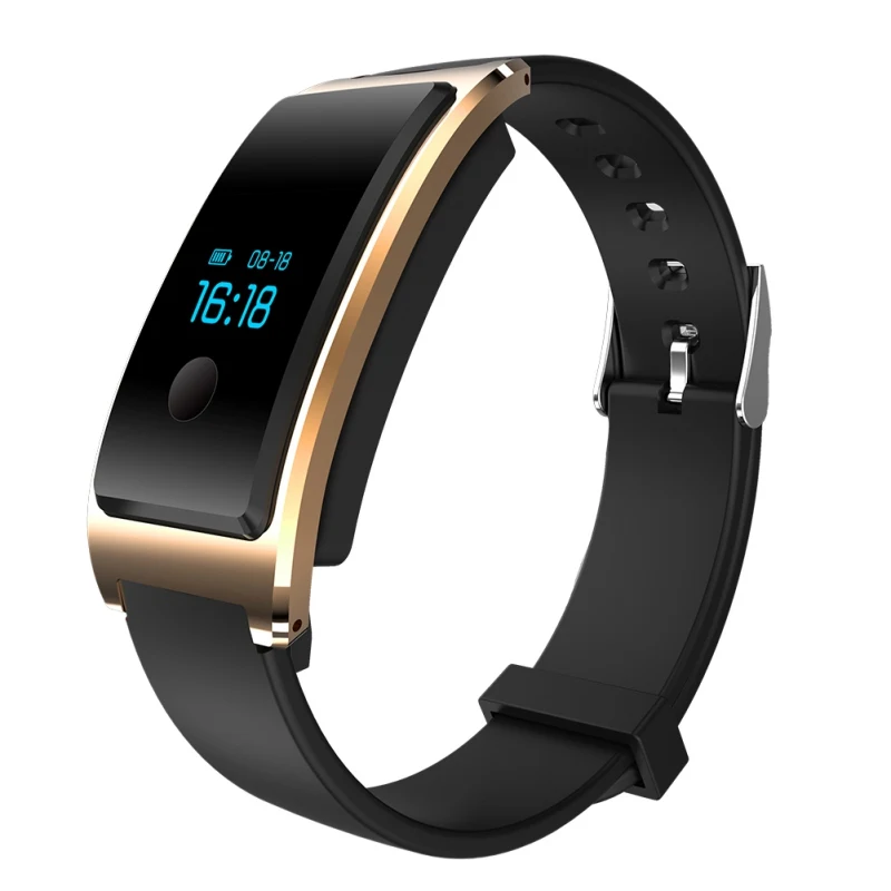 AlfarTec MD8 With Heart Rate Monitor Activity Tracker Sleep Tracker Bluetooth Pedometer Call Message Reminder For