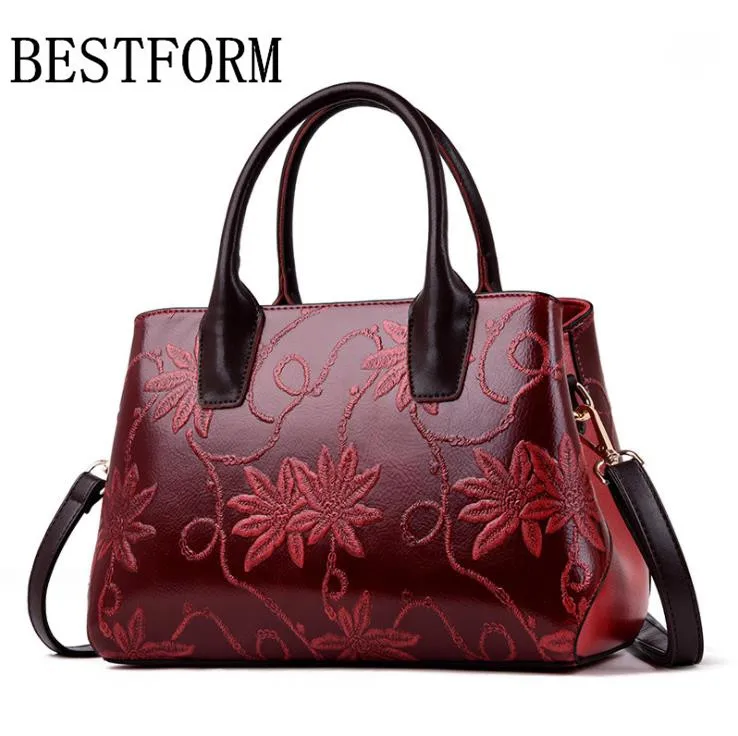 

The latest fashion women's handbags 2019 new European and American fashion ladies shoulder bag slung large capacity handbag