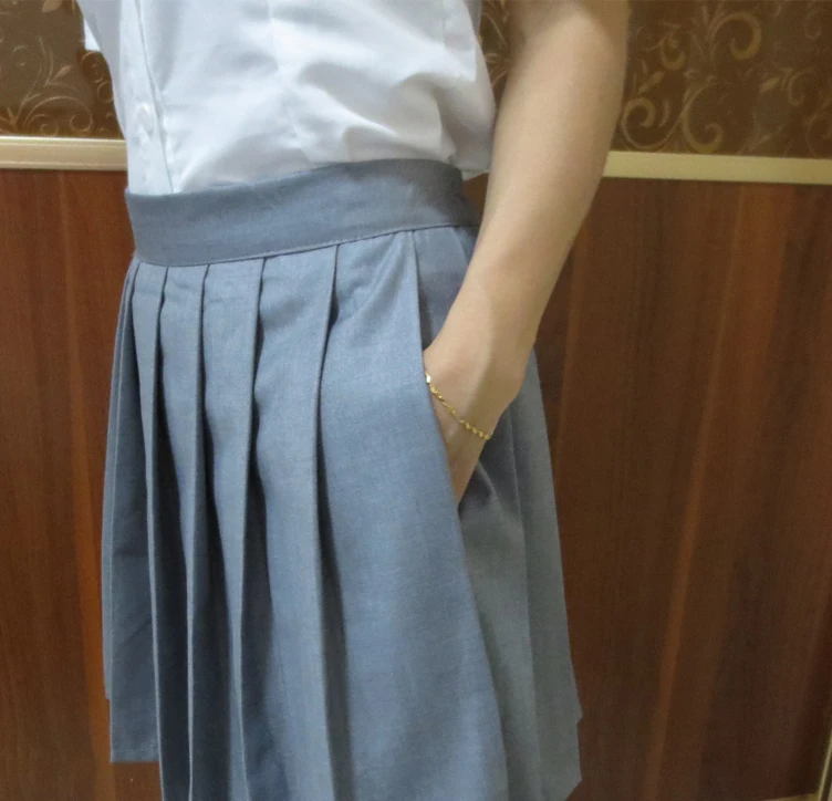 Юбка школьная черная с высокой талией и карманами|skirt shoes|uniform militaryskirt wedding |
