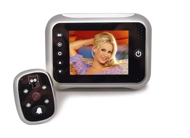 

3.5 Inch TFT Monitor video door phone IR Night Vision video doorbell Video Recording &Take Photo