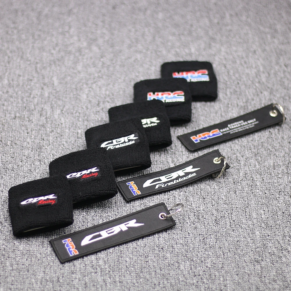2 Pcs CBR Fireblade /& HRC BRAKE RESERVOIR SOCKS FOR HONDA CBR1000RR CBR600RR NSR250R CB600 CB1000R CBF1000 CBR 929 900 954