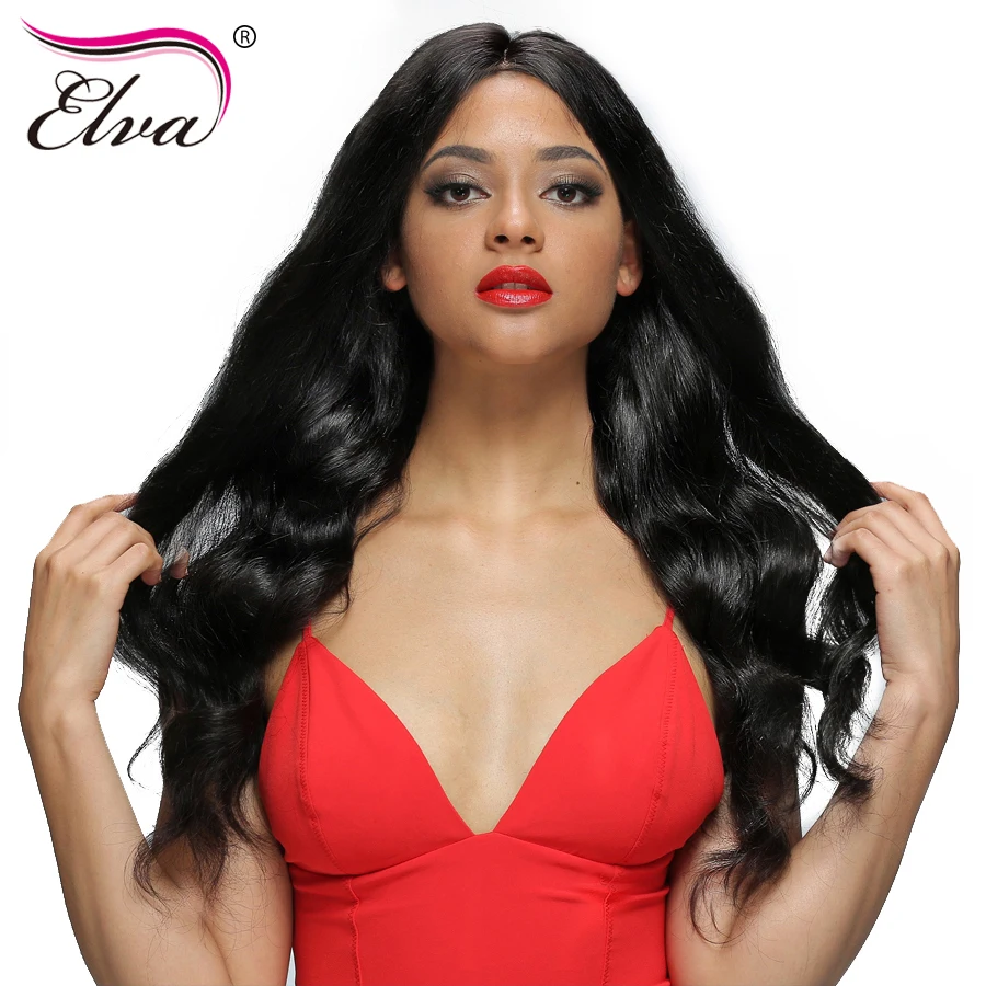 Elva font b Hair b font Lace Front font b Human b font font b Hair