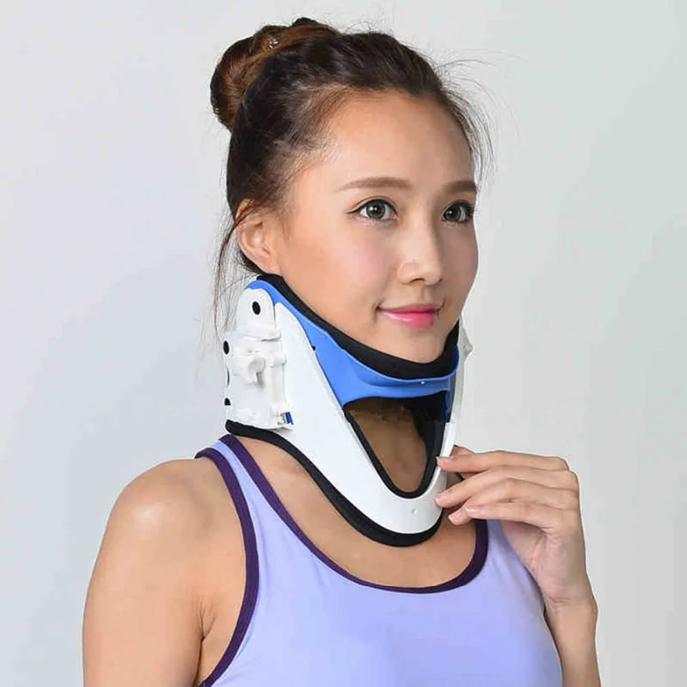 1pc Plastic Cervical Traction Stretch Equipment Pain Relief Brace Massage Device Chiropractic Strain Correction Healthy Medical