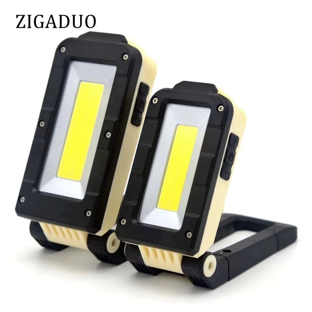 

Portable COB+XPE Flashlight Torch USB Rechargeable LED Work Light Magnetic Lanterna Hanging Hook Lamp For Outdoor Camping