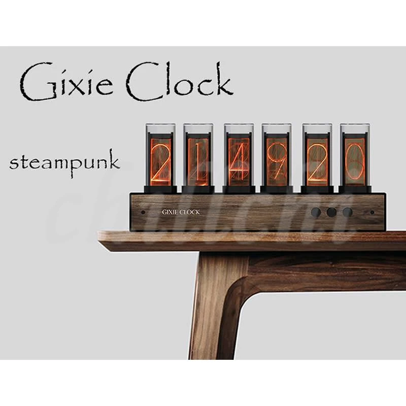 [GIXIE CLOCK] RGB часы трубки с почти светящимся свечением креативные часы|Интегральные