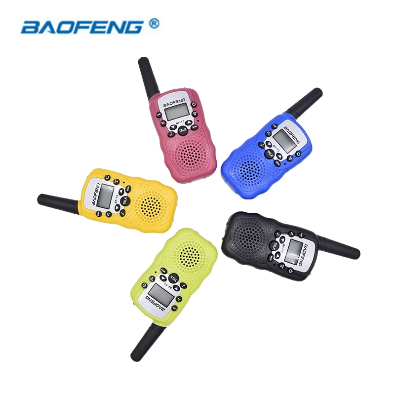 2 шт. Baofeng T3 Мини Walkie Talkie дети радио 0 5 Вт 8/22CH ЖК дисплей Дисплей любитель
