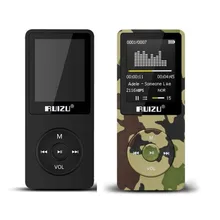 Оригинальная английская версия Ультратонкий MP3-плеер с 8 Гб памяти и 1,8 дюймовым экраном может воспроизводить 80 h, ruyazu X02