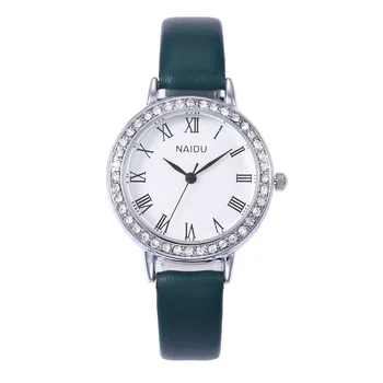 

Women Bracelet Watch New Fashion Crystal Case Retro Ladies Wrist Watches Luxury Top Brand Women Leather Wristwatch Gift Saat