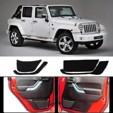 1 комплект внутри двери анти Царапины Защитная Накладка для Jeep Wrangler 11-15