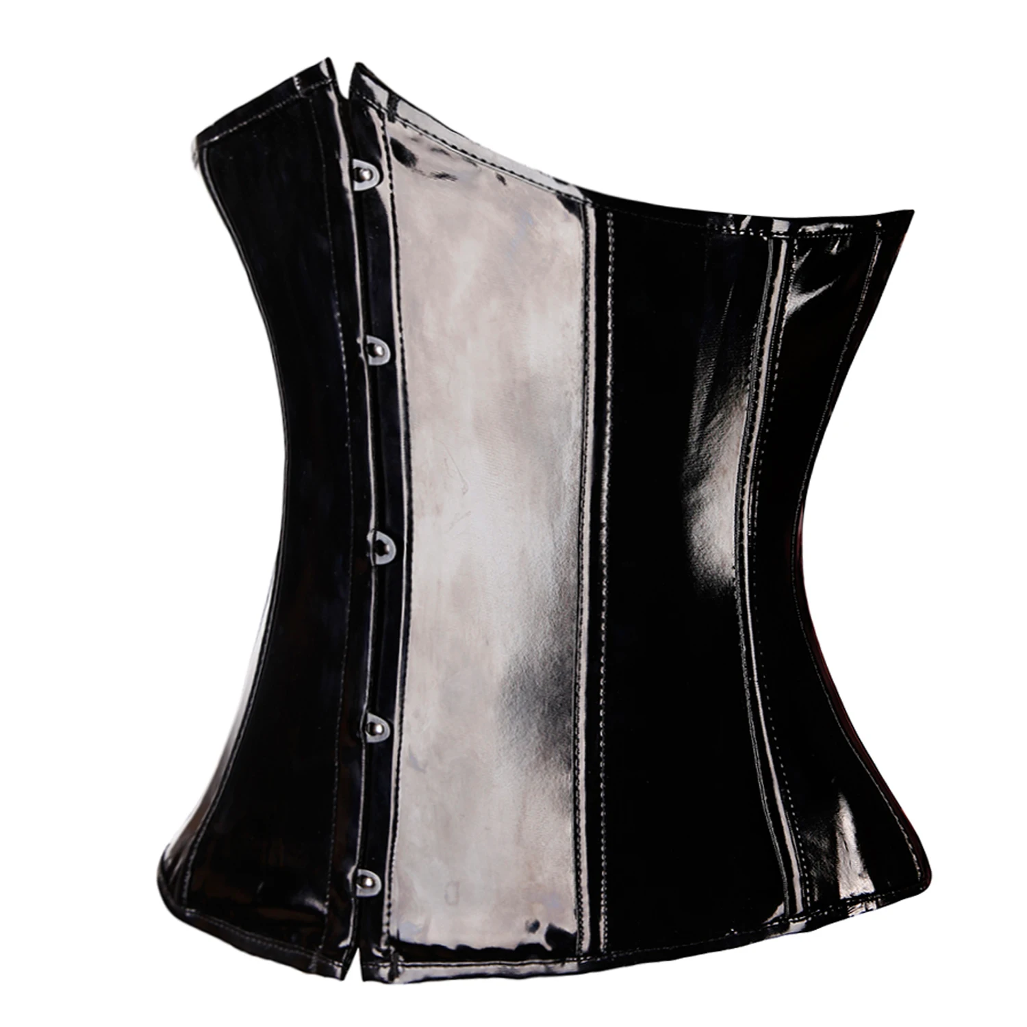 New Fashion Ladies Corset Sexy Underbust Corsets And Bustiers Body Shaper Slimming PVC Lingerie Waist Trainning Tops Steampunk