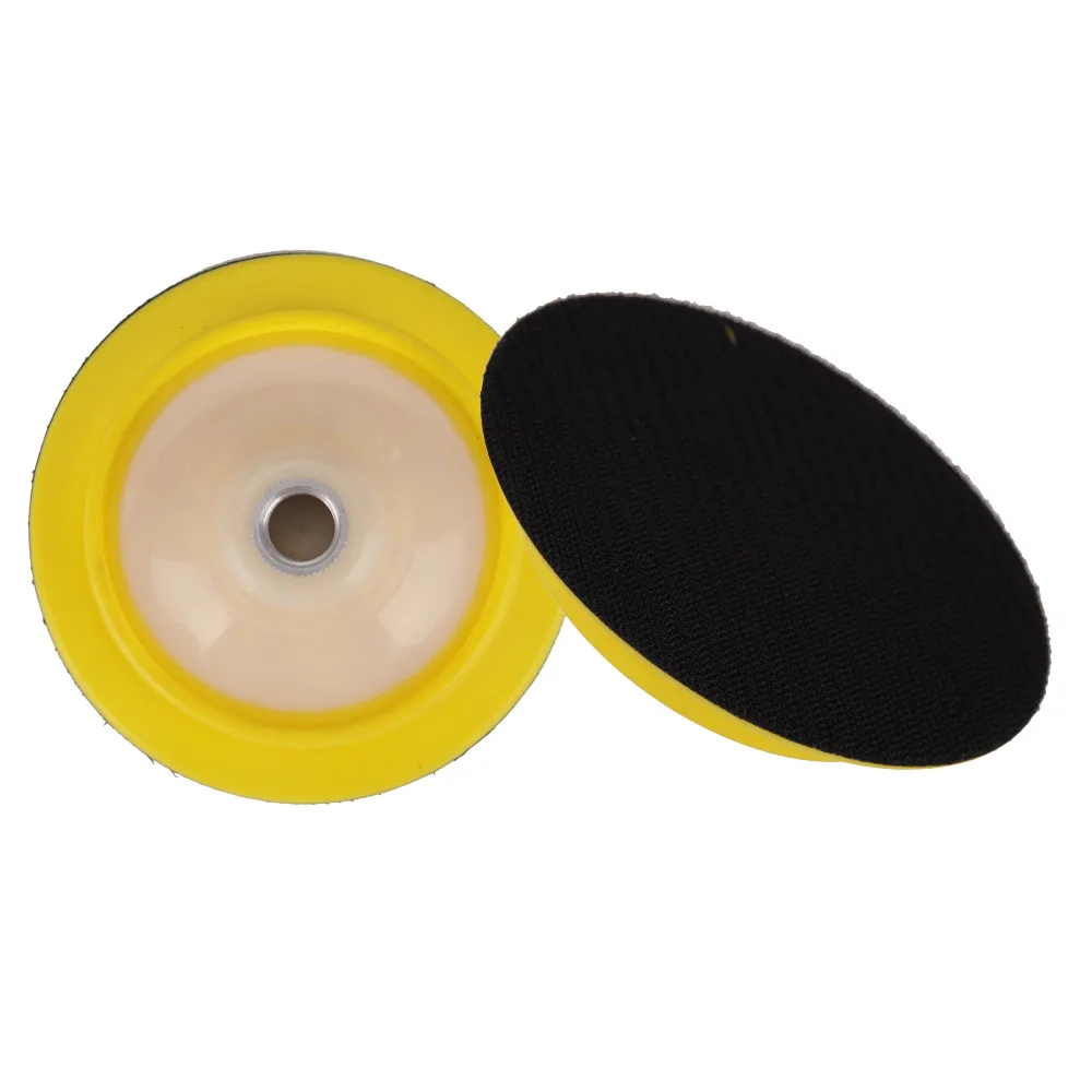 Polish Pad 5pcs 5'' Soft Edge Electric Polisher Back up Sanding Pad