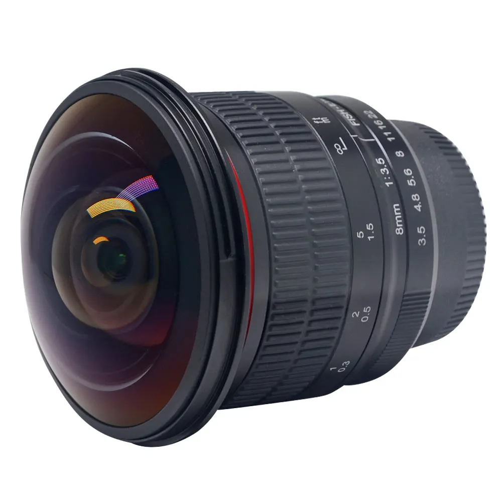 Objektiv Meike 8mm f//3.5 für Nikon F DSLR