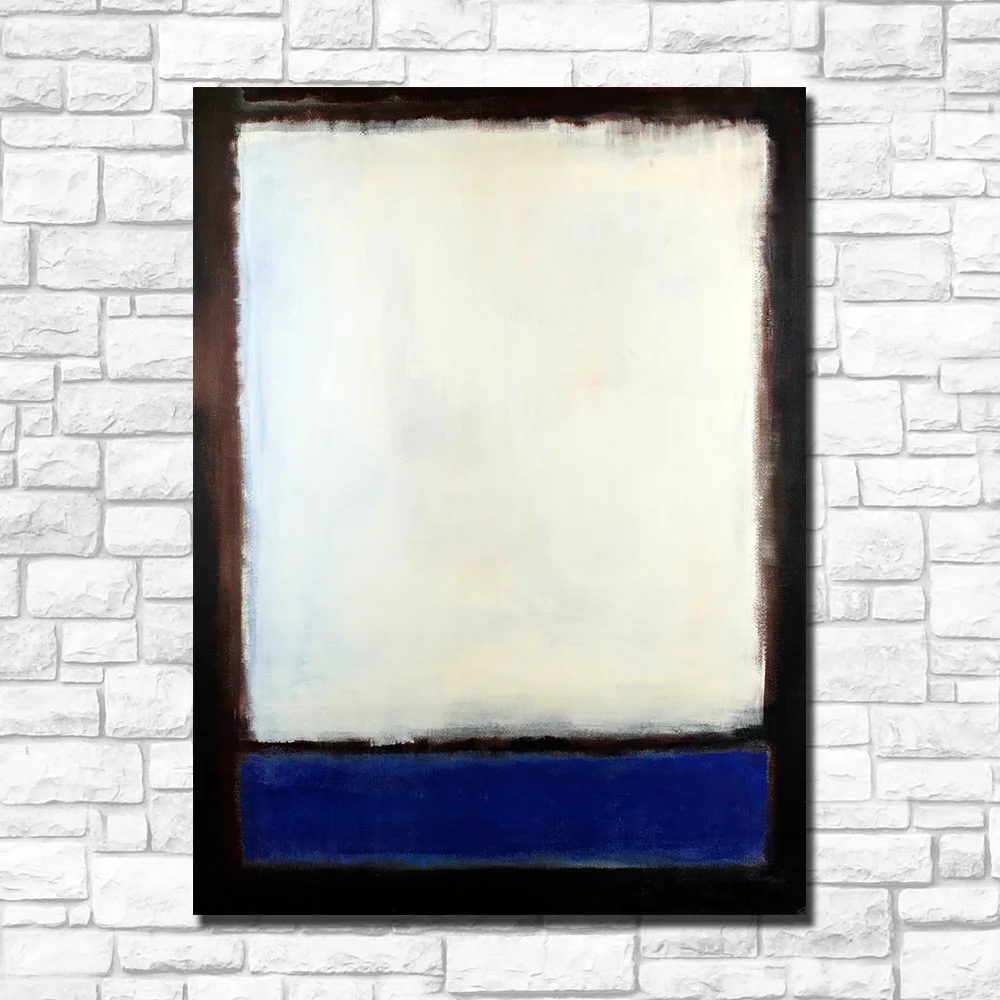 

Wall Pictures For Living Room Abstract mark_rothko rothko blue and grey Canvas Art Home Decor Modern No Frame Oil Painting