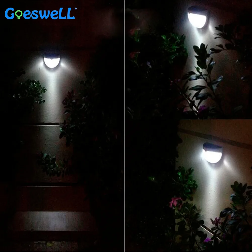 Solar LED Outdoor Wall lamps garden light (8)