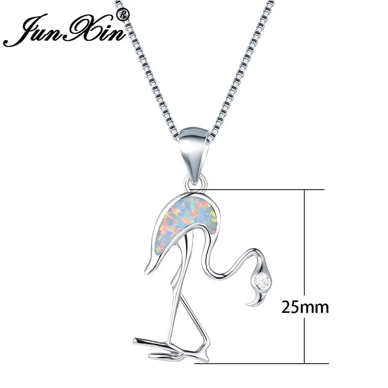 Boho женское ожерелье из страуса модное серебряное колье из стерлингового серебра 925 пробы ожерелье с цепочкой белое синее пожарное ожерелье с опалом для женщин