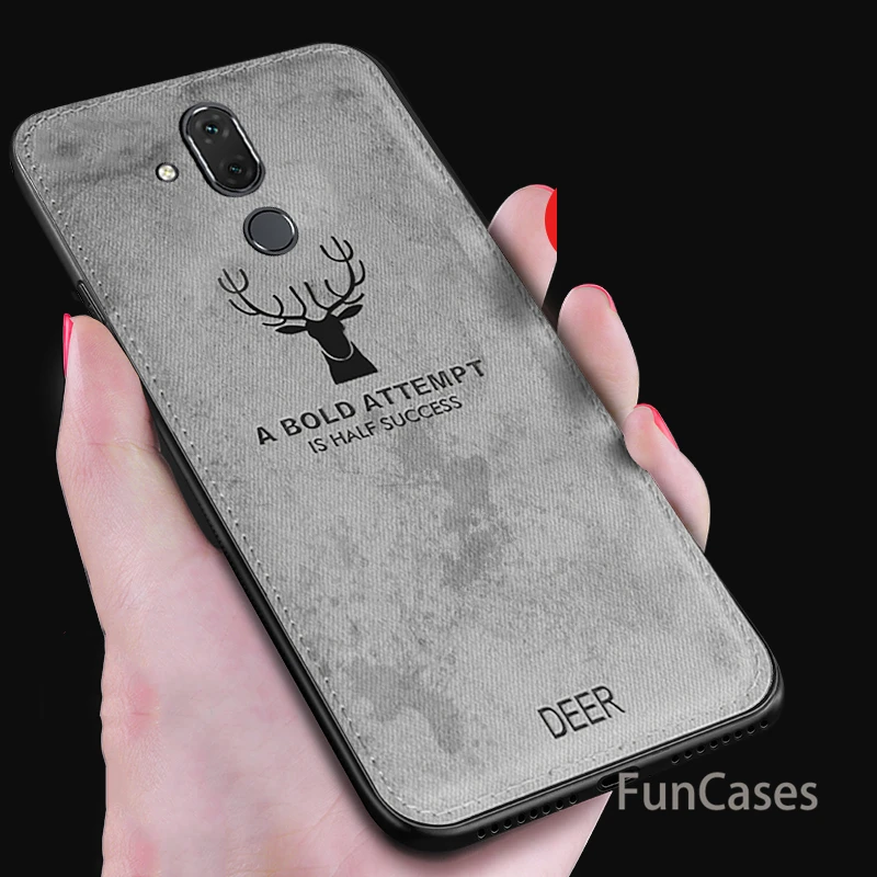 Для huawei mate 20 Lite чехол ткань Классическая матовая кожа мягкий жесткий для Pro X