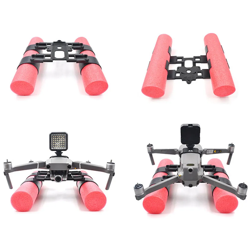 

Floating Bobber Landing Gear for DJI MAVIC 2 Pro/ Zoom Extended Landing Gear Skid Training LED Light Camera Mount Bracket Combo
