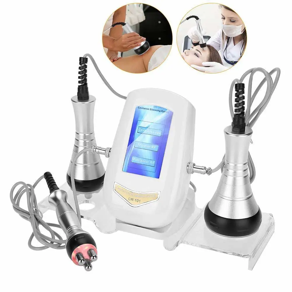 

40k Cavitation Ultrasonic Weight Loss Beauty Machine Multi-polar Rf Radio Frequency Skin Lift Tighten Anti-wrinkle Rejuvenation
