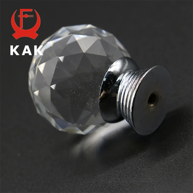KAK 20-40 مللي متر كريستال الكرة تصميم زجاج كريستال شفاف المقابض دولاب درج سحب المطبخ مجلس الوزراء خزانة مقابض الأجهزة KAK 20-40 مللي متر كريستال الكرة تصميم زجاج كريستال شفاف المقابض دولاب درج سحب المطبخ مجلس الوزراء خزانة مقابض الأجهزة