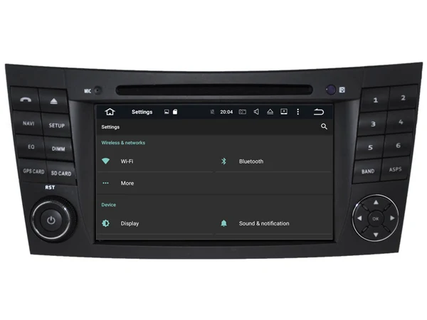 Cheap Android 8.0 Ips screen Car Dvd Navi Player FOR BENZ CLS W219, E-CLASS W211, G-Class W463 gps auto stereo audio multimedia 4