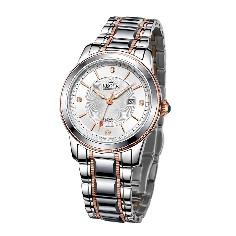 

EBOHR brand ladies watch fashion Ladies mechanical watch bracelet casual clock gift watch luxury 2019 new style Ebohr 10470121