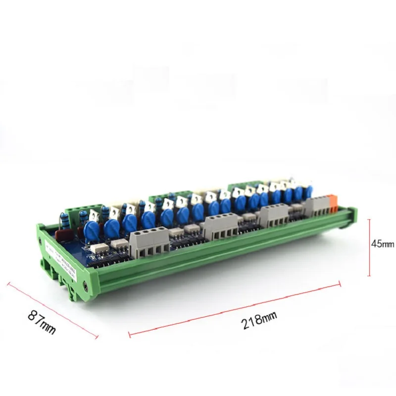 16-канальный PLC AC усилитель плата вывода контрольный тиристорный изоляция оптопары для доска бесконтактных 24V релейный модуль печатной платы