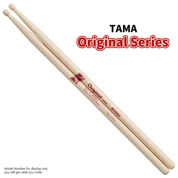 Tama Original Series American HickoryDrumsticks-in Parts