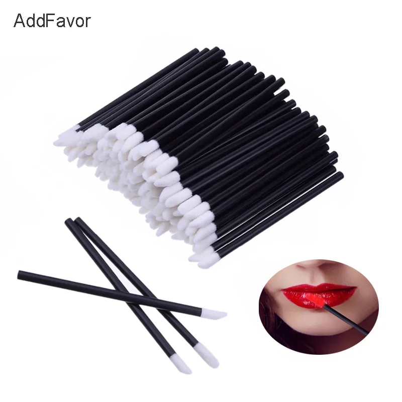 AddFavor 40Pack Disposable Lip Brushes Lipstick Gloss Brush Set 2000pc