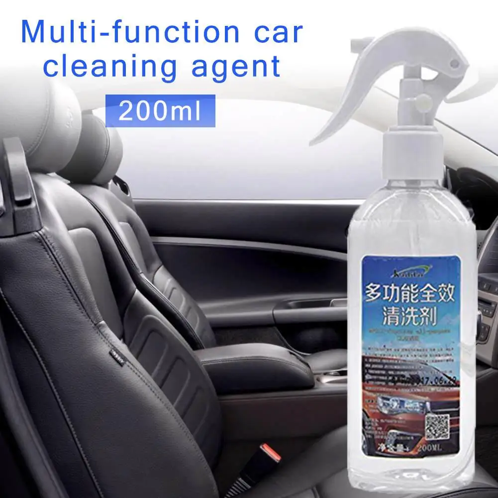 

200ml New Multi-functional Foam Cleaner All-purpose Water Cleaner Car Interior Cleaning Agent Car Maintenance