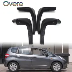 Overe автомобиля Передние Задние брызговики для Honda Fit/Honda Jazz 2011 2012 2013 хэтчбек укладки 1 компл. брызговики аксессуары крылья