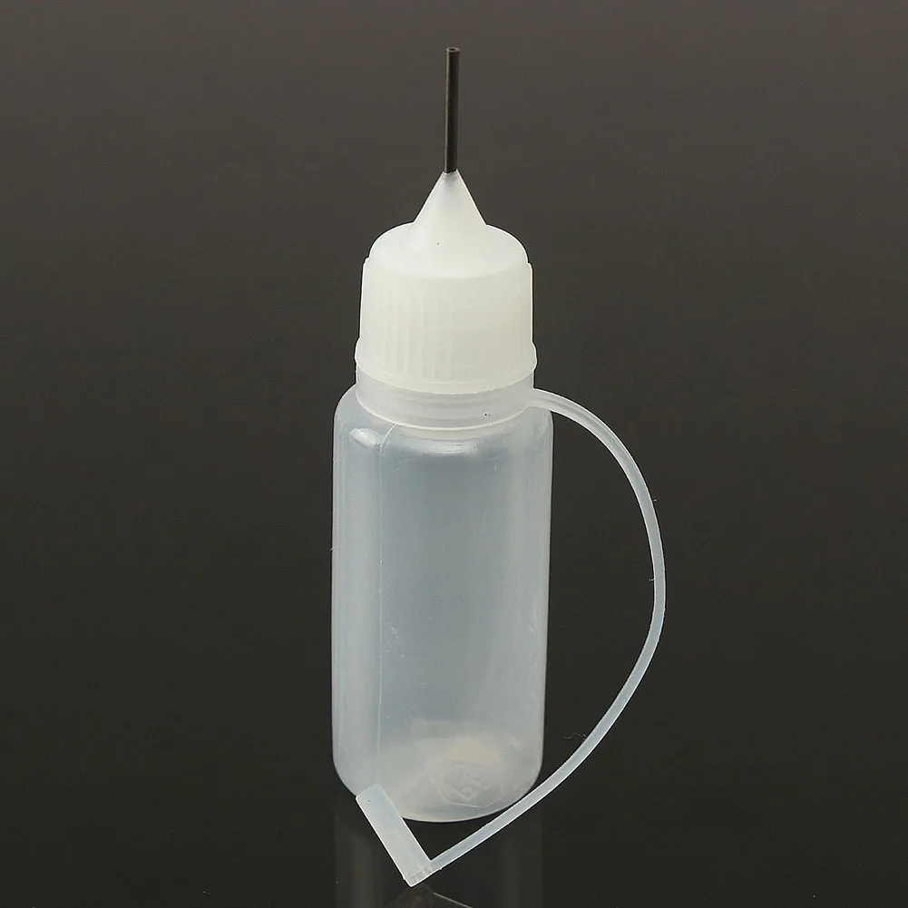 

5x Soft Empty Vape Bottles E Pen Juice Liquid Cylinder Tips Dropper
