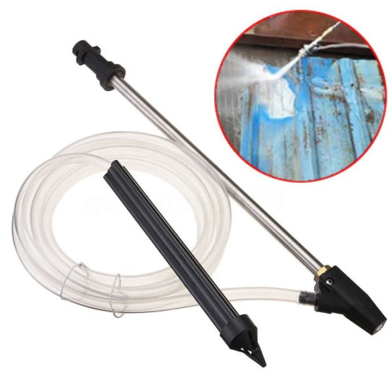 Portable Sand Blaster Wet Blasting Washer Sandblasting Kit For Karcher