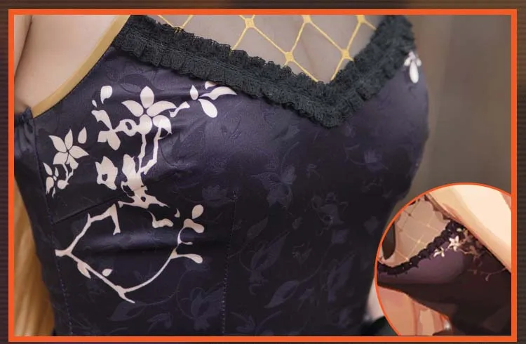 Cosplaylove Game Girls Frontline OTS-14 Cheongsam Sexy Dress Cosplay Costume Stock For Girl Women Halloween (14)