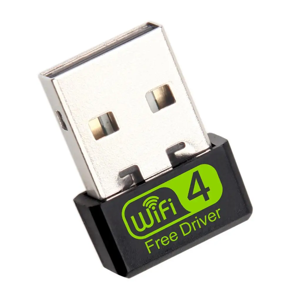 Mini 150M Driver Free Version Built-in Wireless Network Card Desktop Laptop USB PC WiFi Signal Receiver Adapter