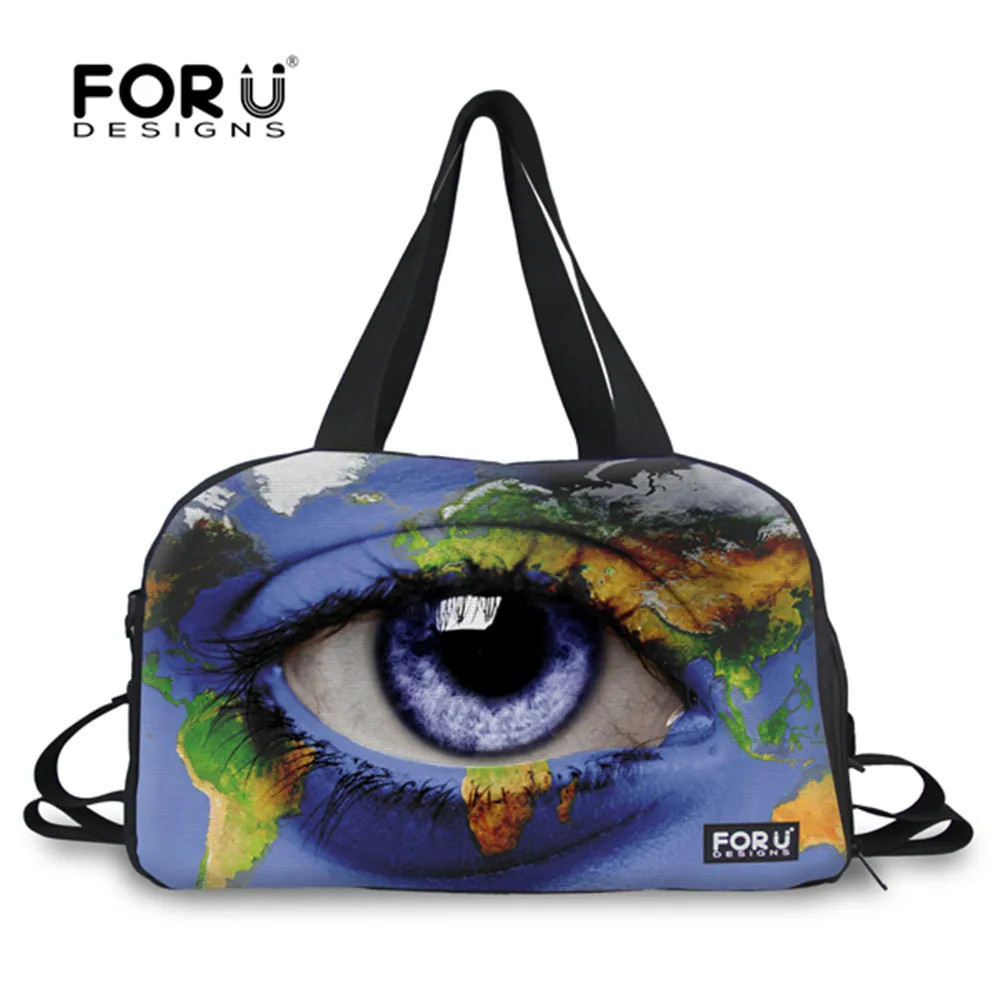 FORUDESIGNS/3D Дизайнерские мужские спортивные сумки для тренажерного зала женщин