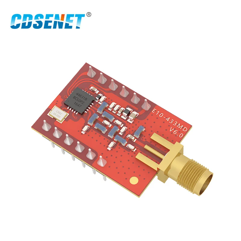 1 шт. 433 мГц SI4463 Long Range ВЧ-модуль E10-433MD-SMA SPI iot Беспроводной трансивер 433 мГц rf приемник передатчик для Arduino - изображение