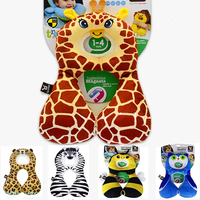 Bebe Oreiller Bebe Appui Tete 1 4 Ans Dessin Anime Animal Conception Bebe Enfant Cou Oreiller U Oreillers Pour Sieges De Voiture Voyage Coussin Aliexpress